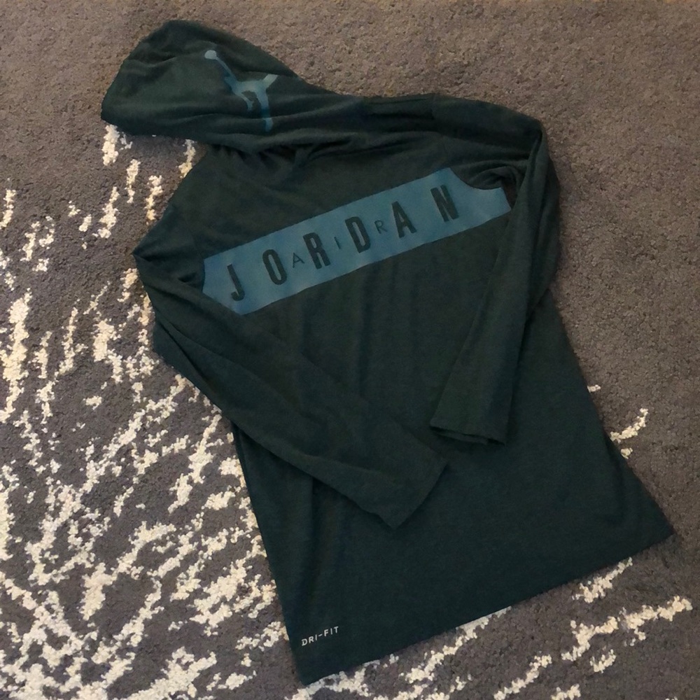 Jordan dri-fit hoodie.